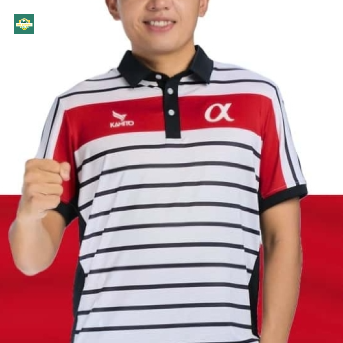 Áo Polo Pickleball Kamito Alpha V1