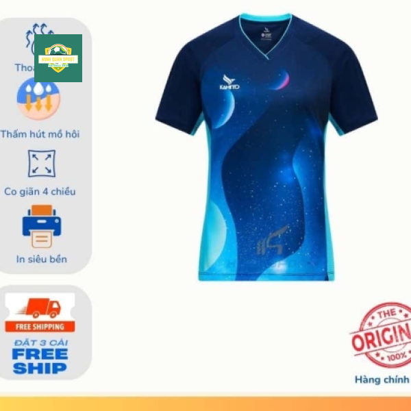 Áo Cầu Lông T-shirt Nữ Kamito Galaxy 3