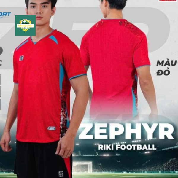 Áo đá banh không logo Riki Zephyr