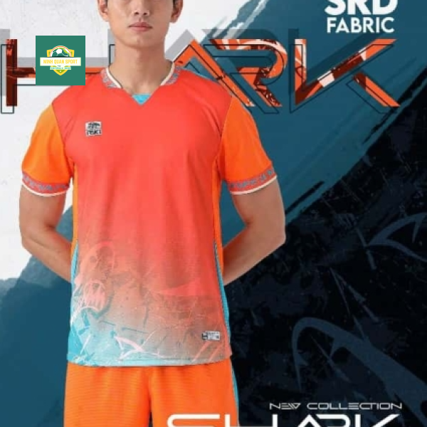 Áo Đá Banh Không Logo Riki Shark