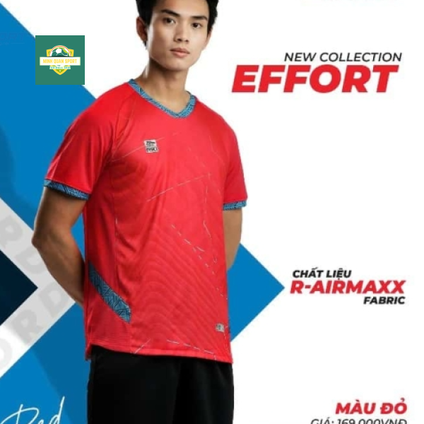 Áo Đá Banh Không Logo Riki Effort