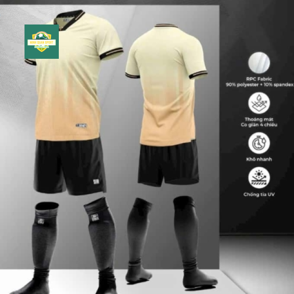 Áo đá banh không logo Riki Apex 01