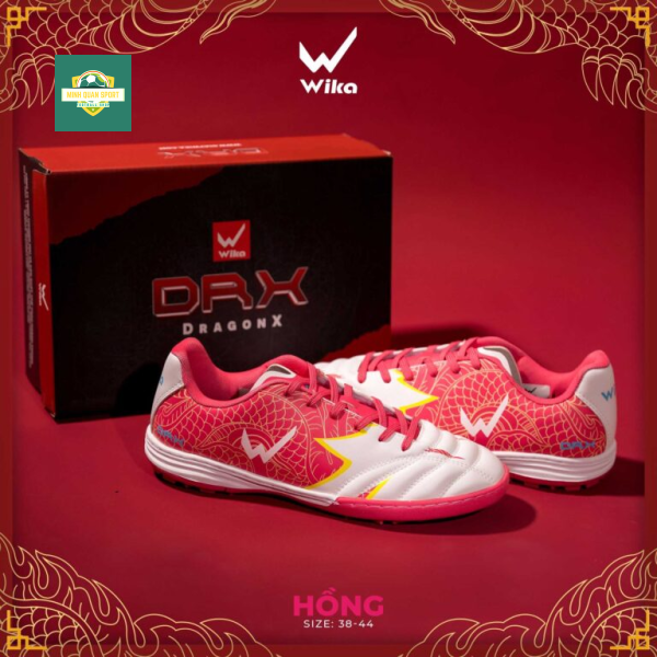 Giày đá bóng Wika DragonX Hoàng Đức hồng