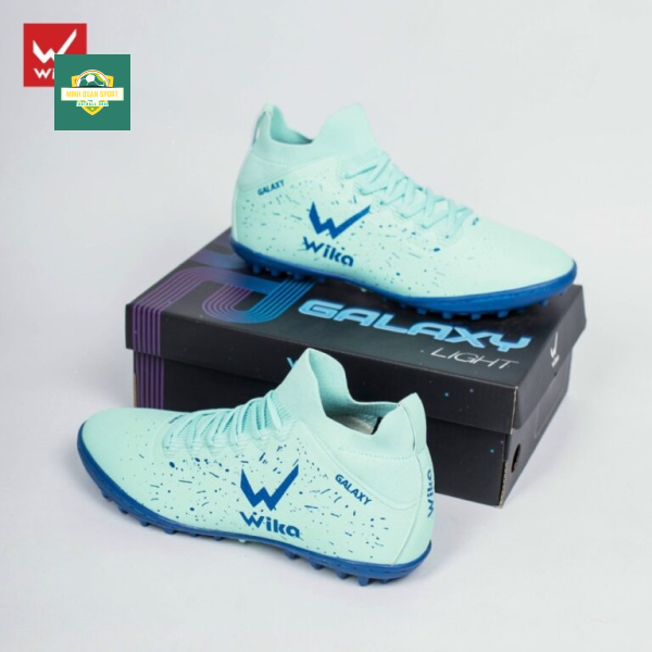 Giày đá bóng Wika Galaxy Light xanh ngọc