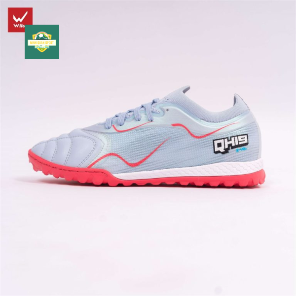 Giày đá bóng Wika QH19 Z-Vol Quang Hải xám hồng