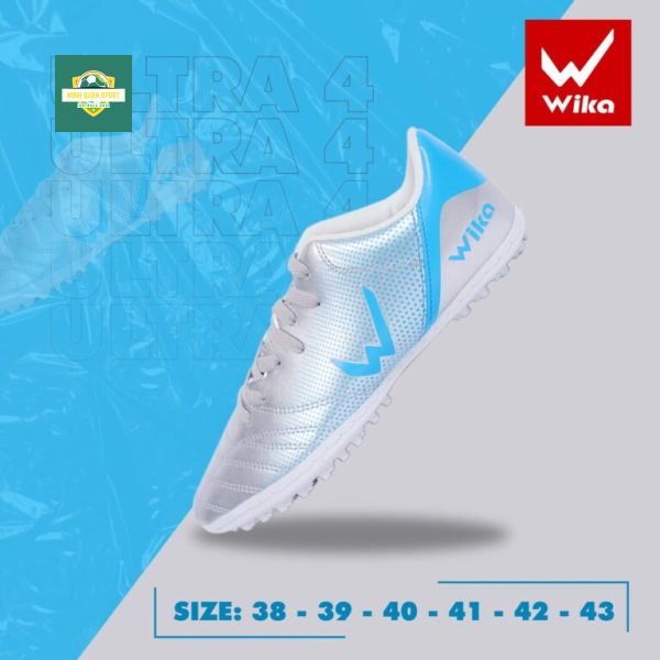 Giày đá bóng Wika Ultra 4 màu bạc