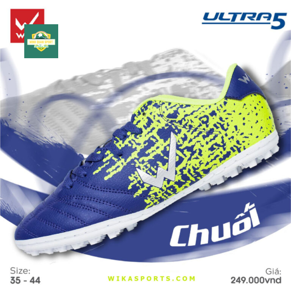 Giày đá bóng Wika Ultra 5 màu chuối
