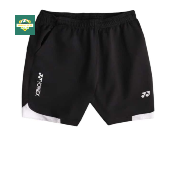 Quần Cầu Lông Yonex 2025 Màu Đen Trắng