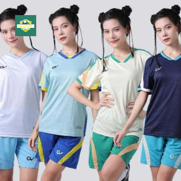 Quần Áo Đá Banh Không Logo CV Fancol Nữ