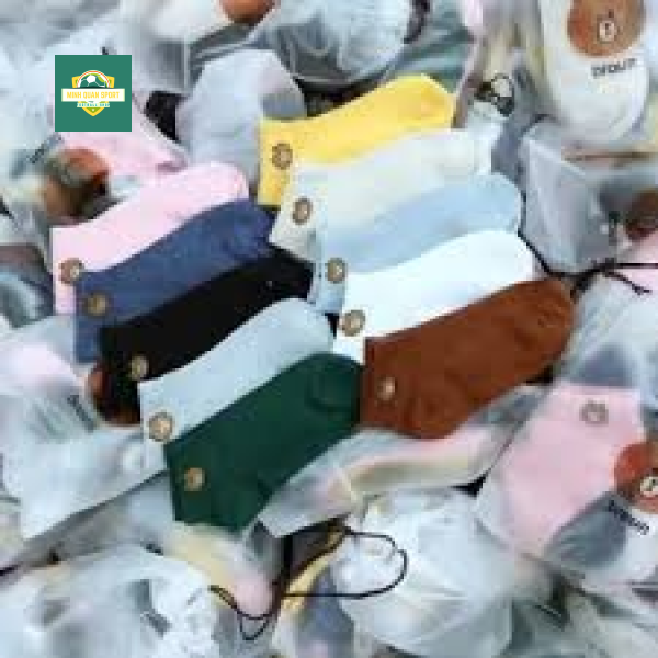 Set 10 đôi tất trắng in hình gấu thỏ cute